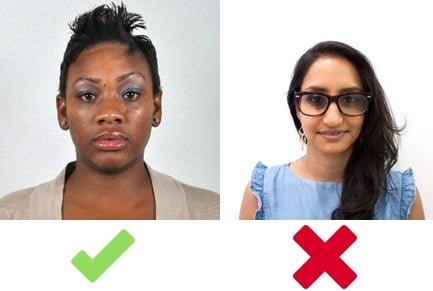 الصورة المقبولة في قرعة امريكا