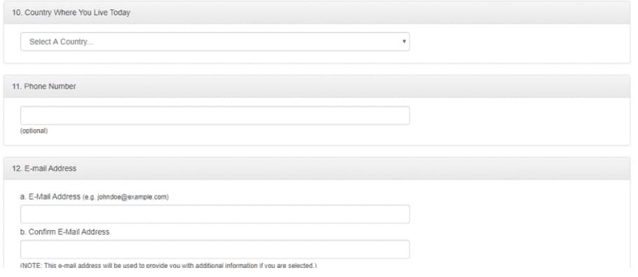 رابط التسجيل في dvprogram.state.gov